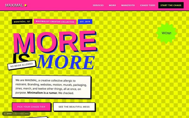 MAXIMAL homepage