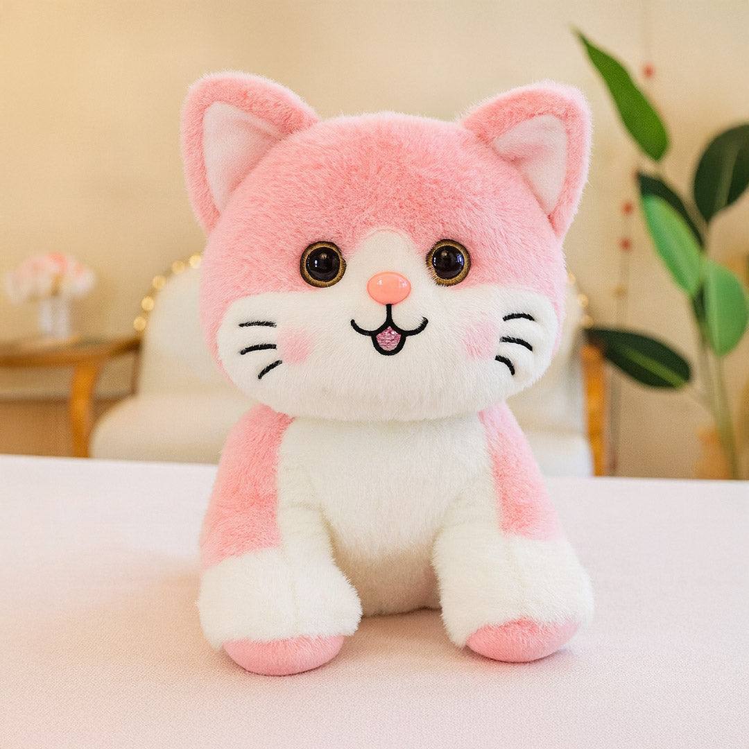 Pudding Cat, a soft pudding-shaped cat toy